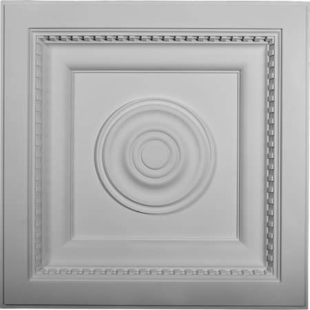 Ekena Millwork 23 7/8"W x 23 7/8"H x 3"P Ashford Ceiling Tile CT24X24AS